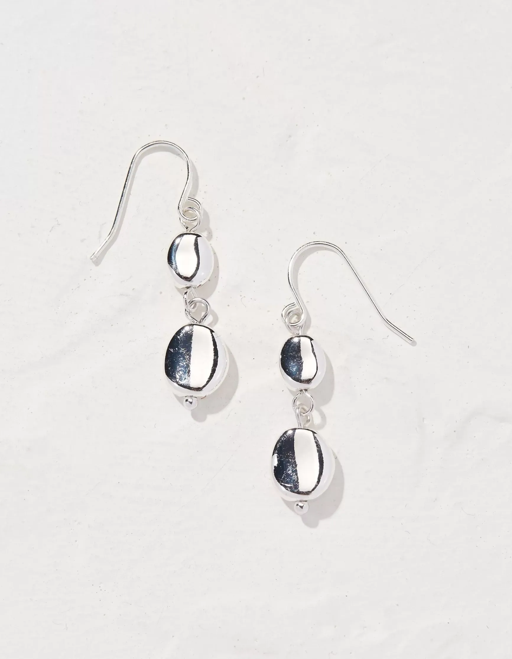 FatFace Hammered Drop Earrings|Women View All