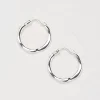 FatFace Hammered Hoops|Women View All