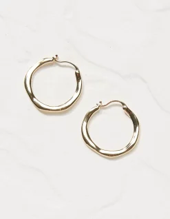 FatFace Hammered Hoops|Women Jewellery