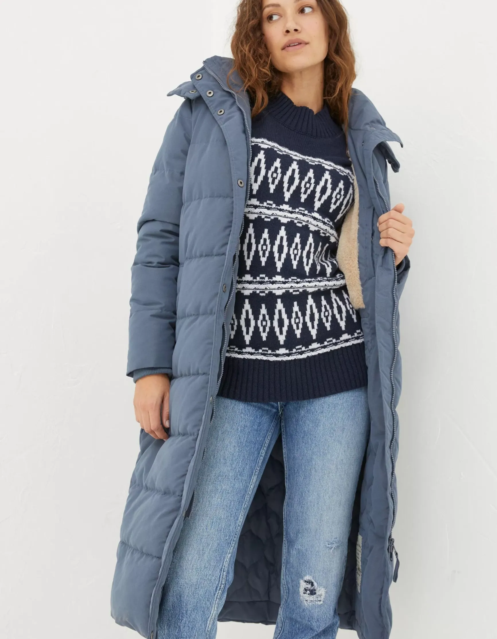FatFace Harley Long Puffer Coat|Women Coats & Jackets