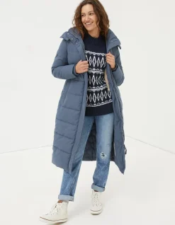 FatFace Harley Long Puffer Coat|Women Coats & Jackets