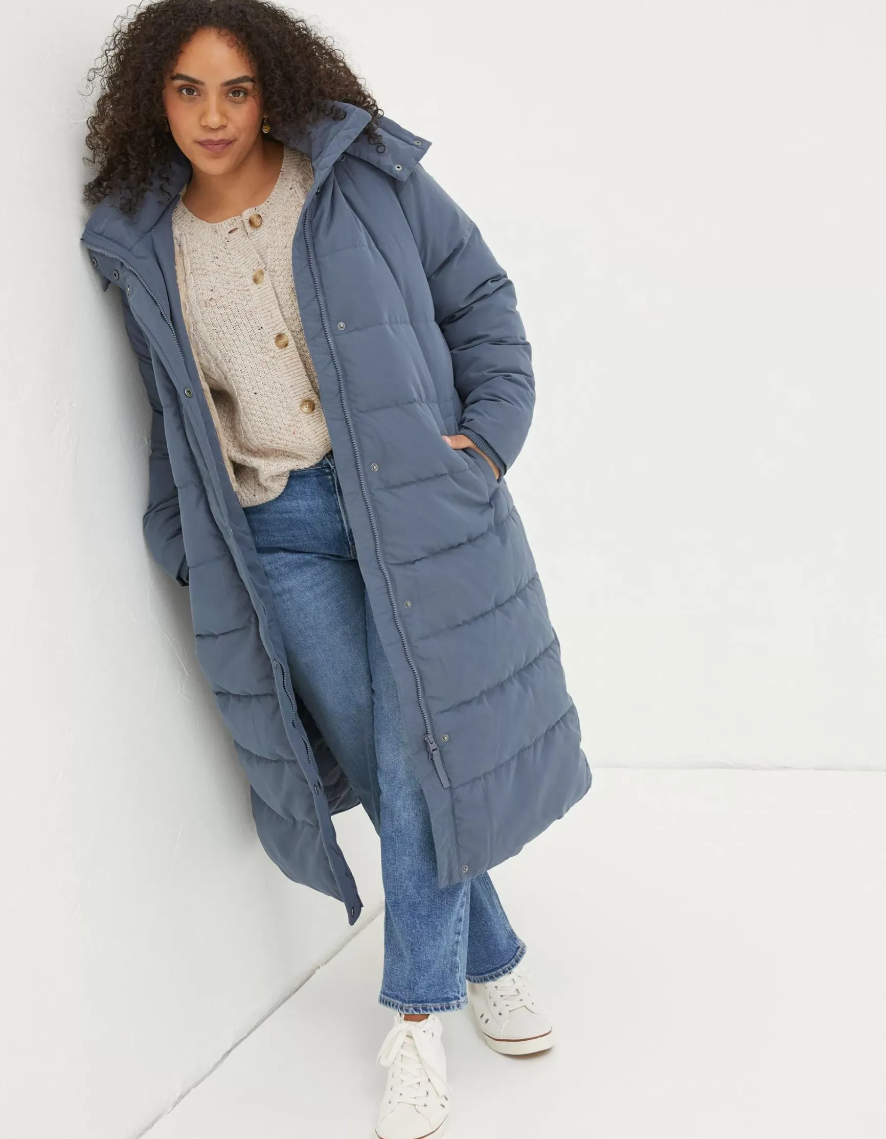FatFace Harley Long Puffer Coat|Women Coats & Jackets