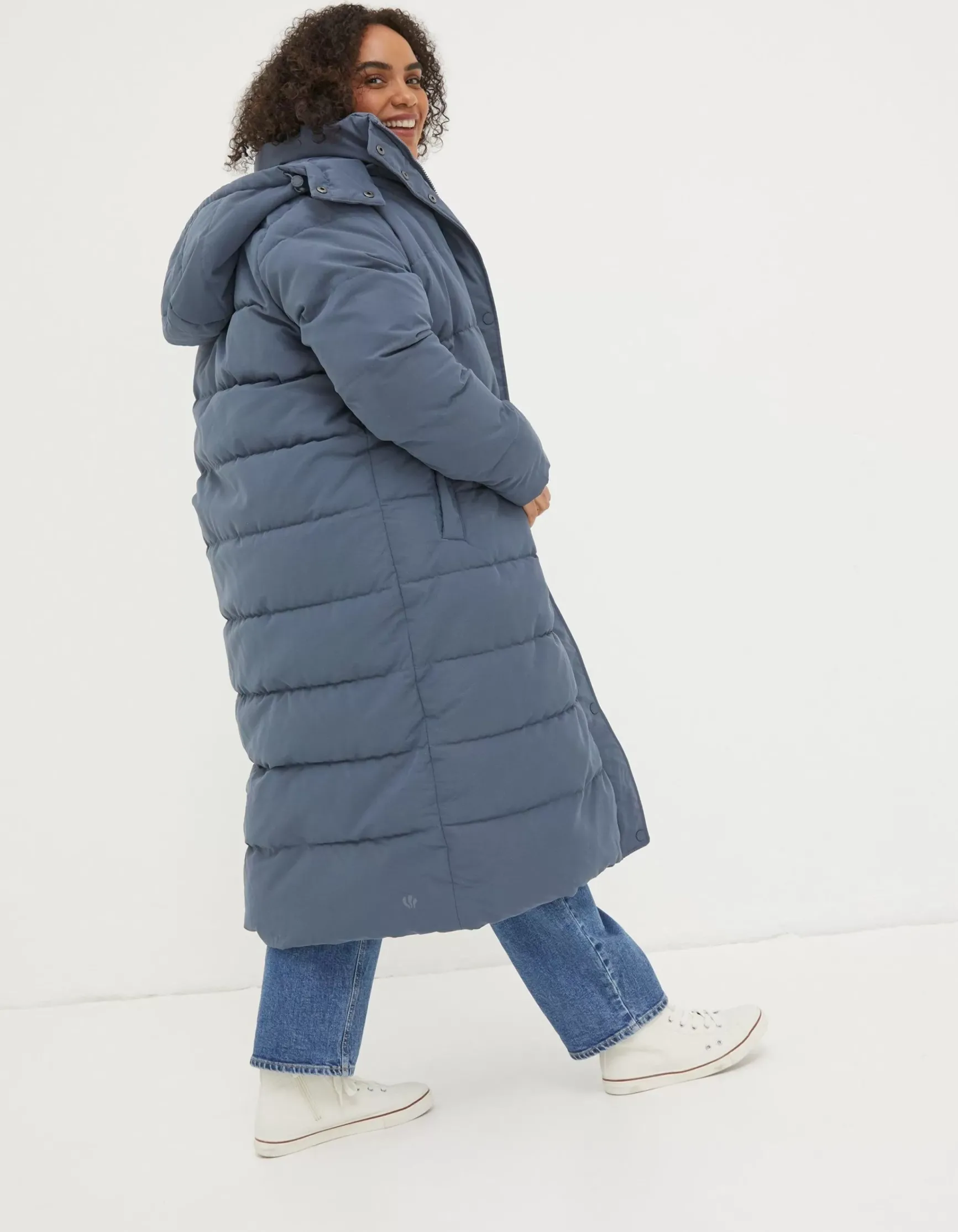 FatFace Harley Long Puffer Coat|Women Coats & Jackets