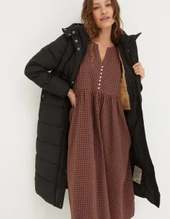 FatFace Harley Long Puffer Coat|Women Coats & Jackets