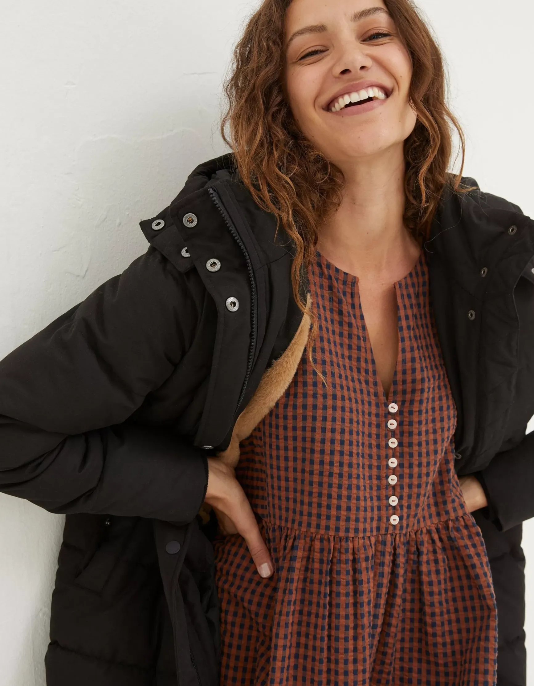 FatFace Harley Long Puffer Coat|Women Coats & Jackets