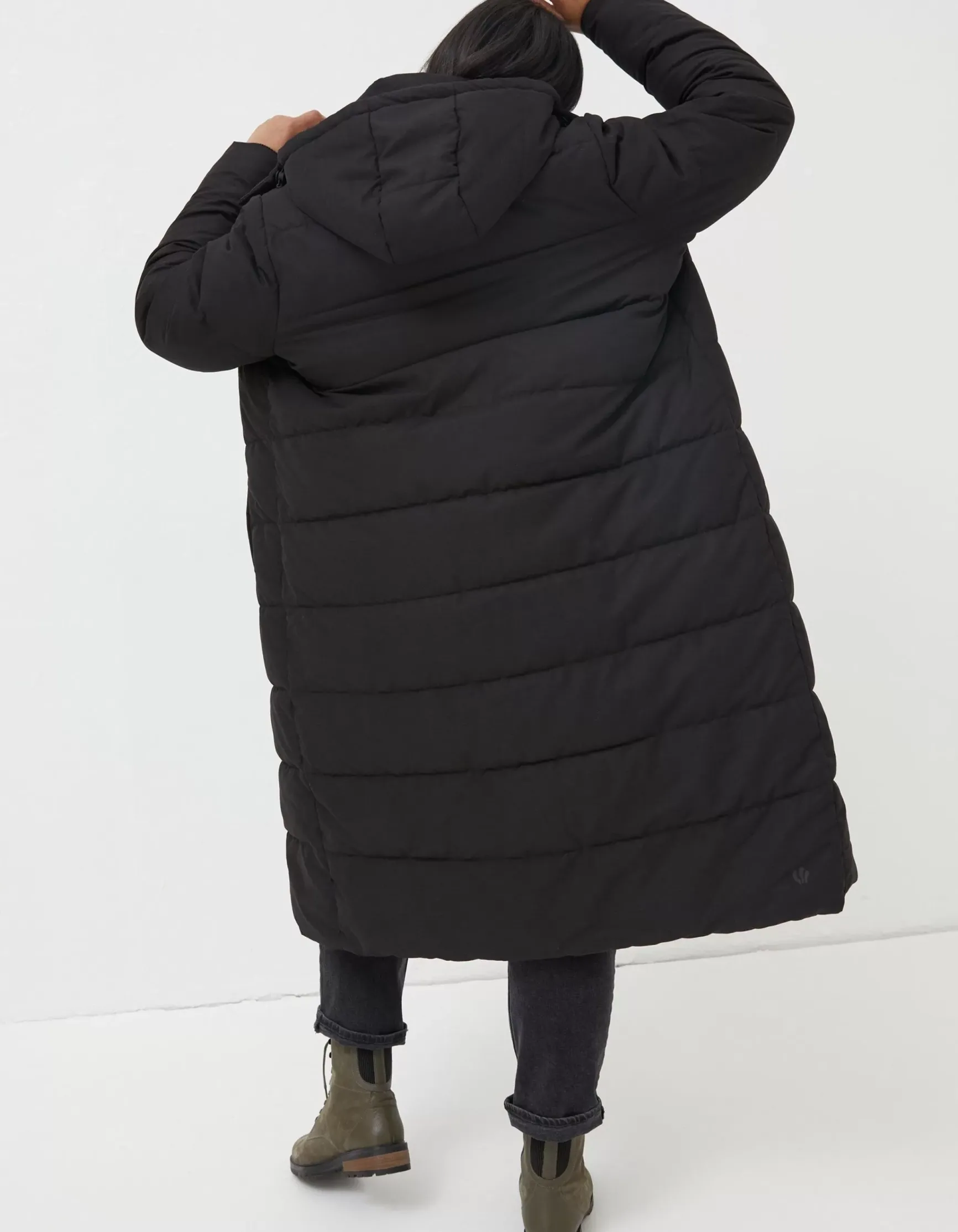FatFace Harley Long Puffer Coat|Women Coats & Jackets