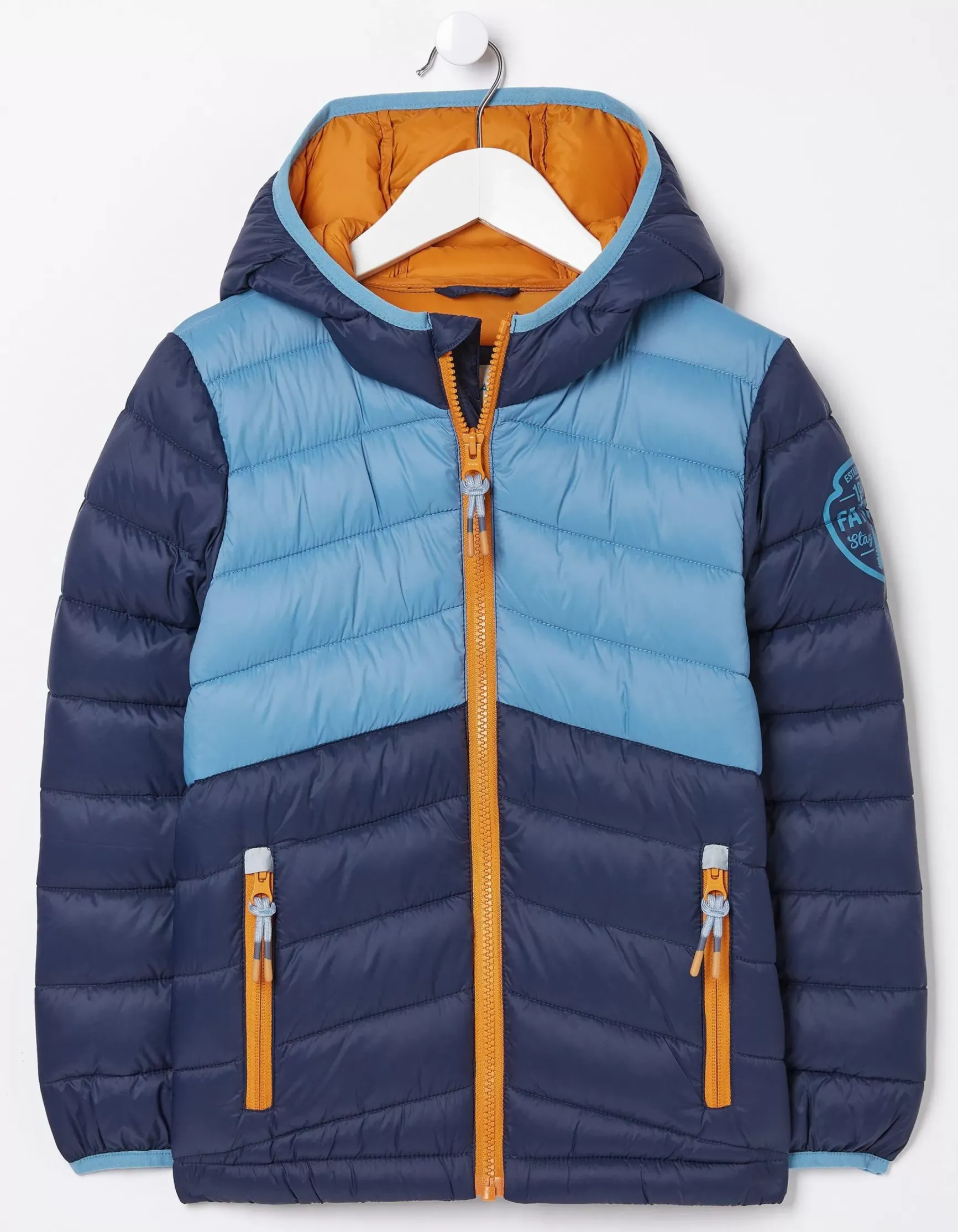 FatFace Harry Colour Block Padded Jacket|Boys View All