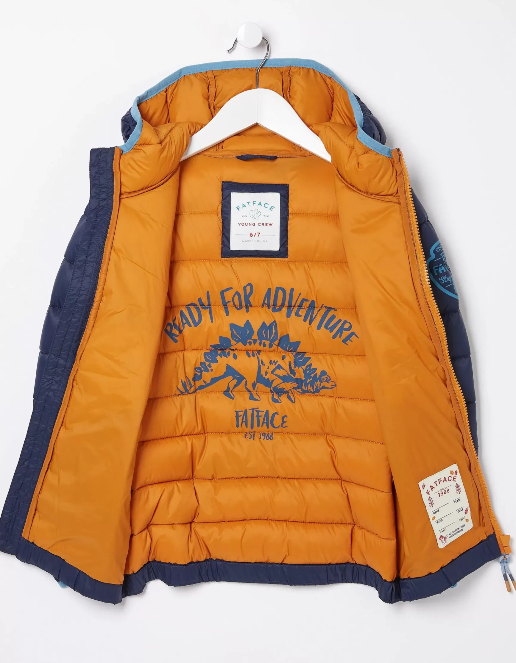FatFace Harry Colour Block Padded Jacket|Boys View All