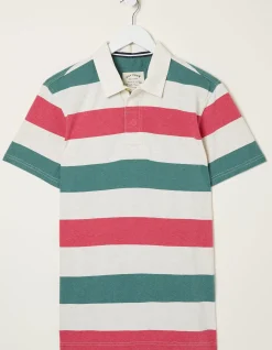 FatFace Hastings Block Stripe Polo|Men T-Shirts
