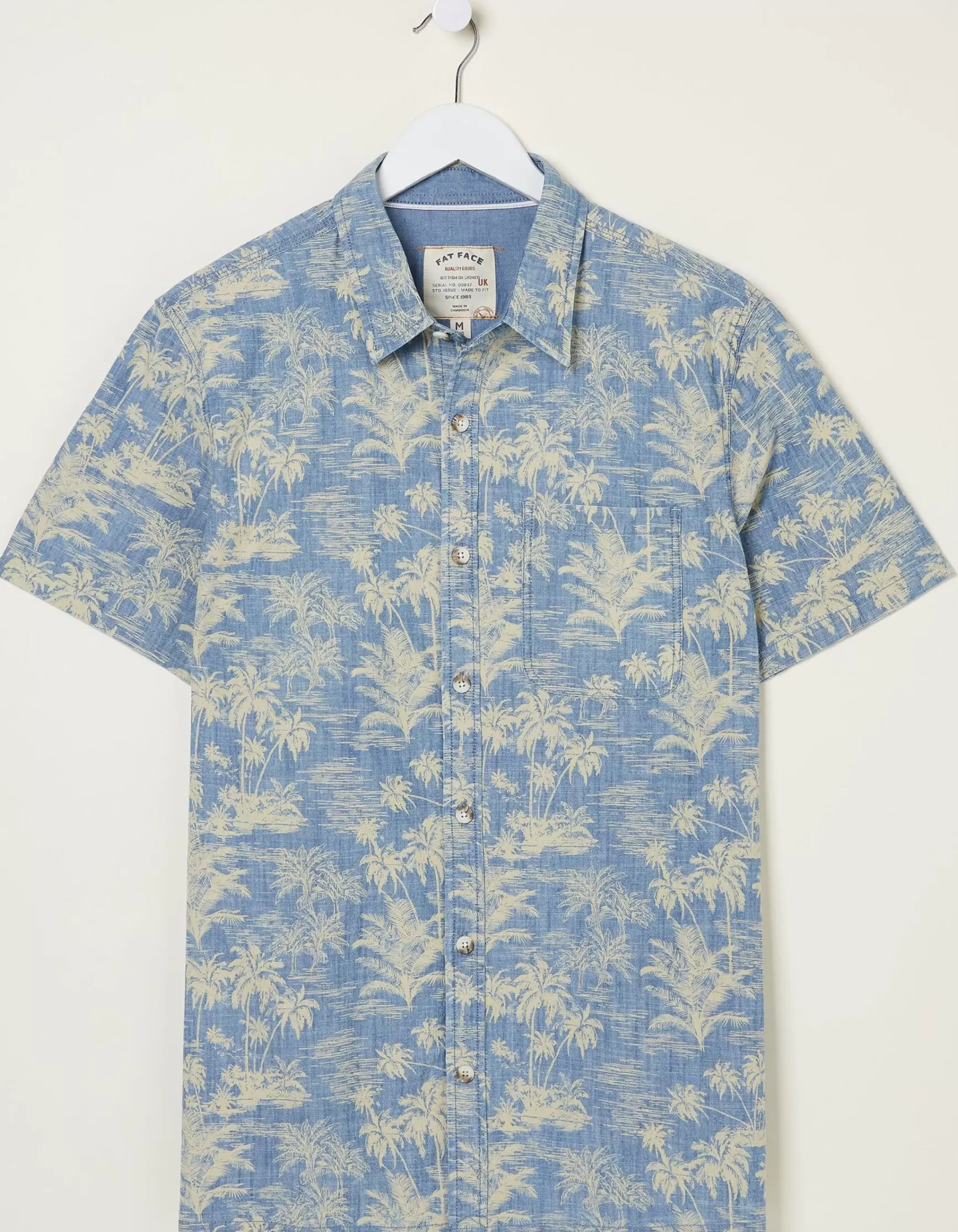 FatFace Hawaiian Print Shirt|Men Shirts
