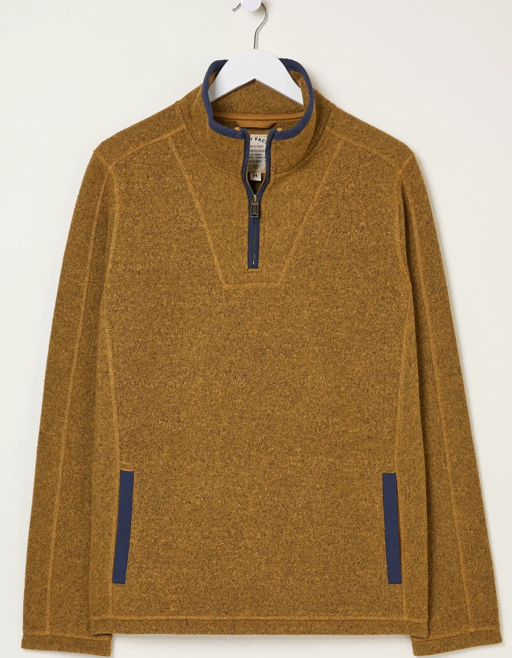 FatFace Haxby Fleece Half Neck Sweatshirt|Men View All