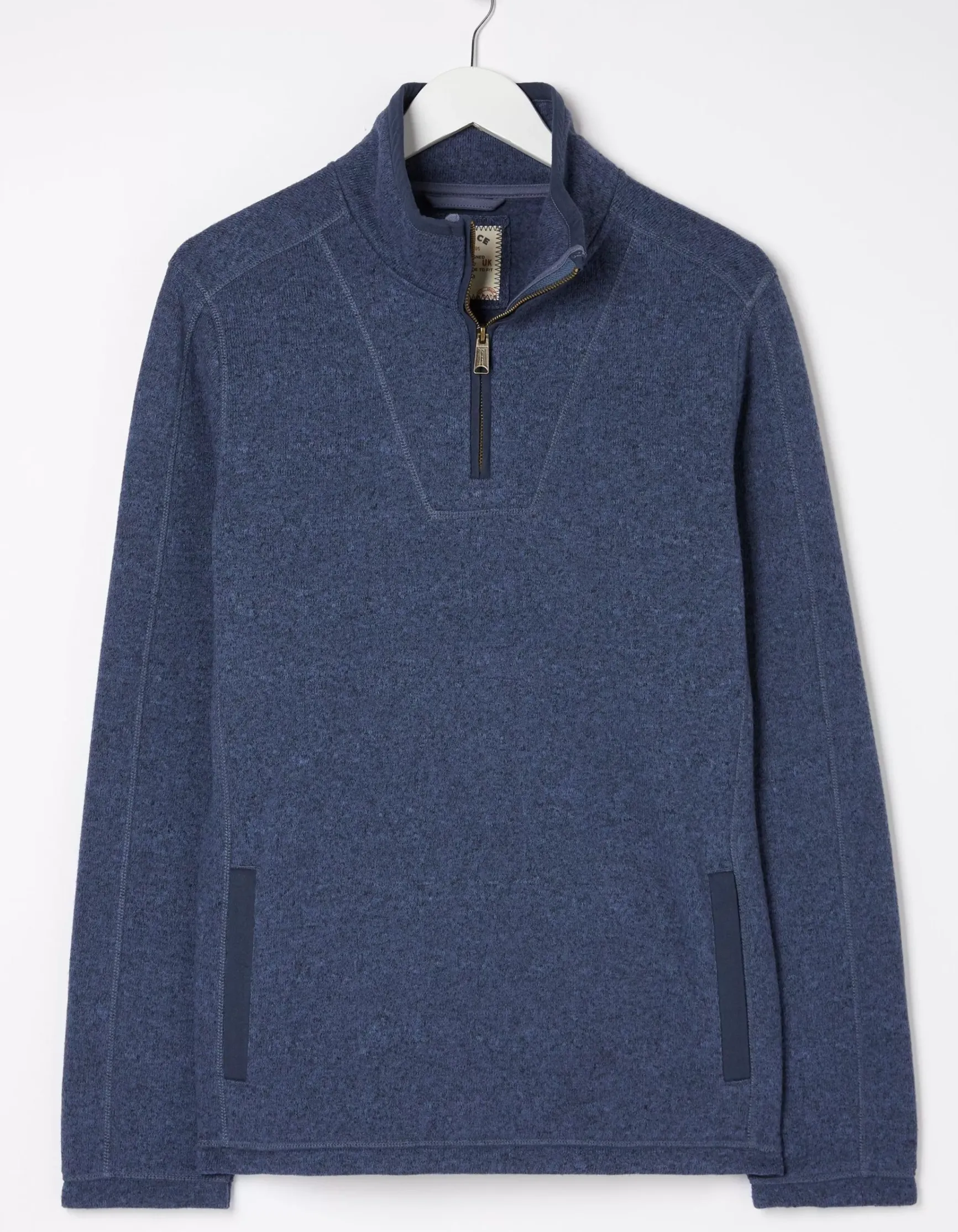 FatFace Haxby Fleece Half Neck Sweatshirt|Men Sweatshirts & Hoodies