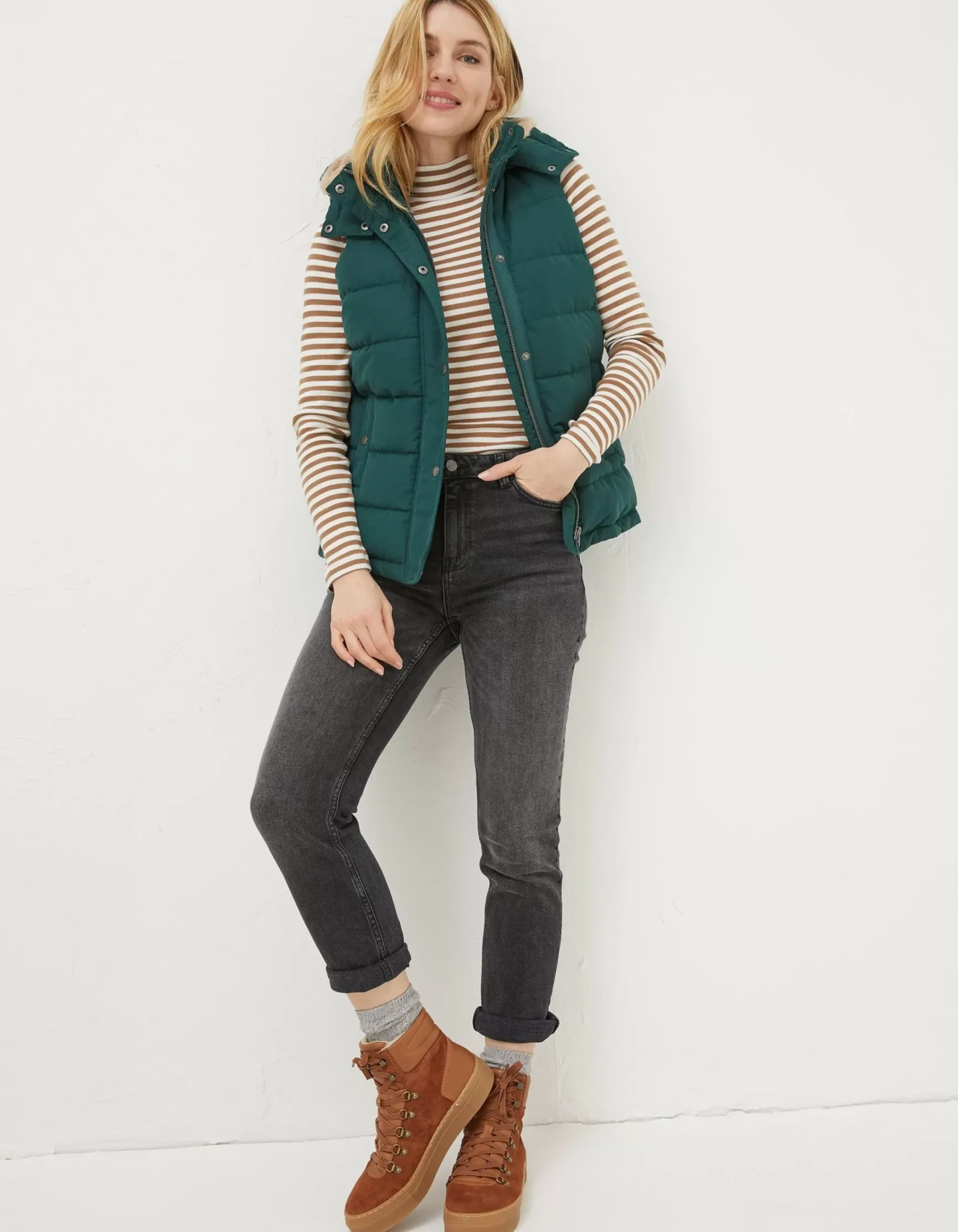 FatFace Hayley Gilet|Women Coats & Jackets