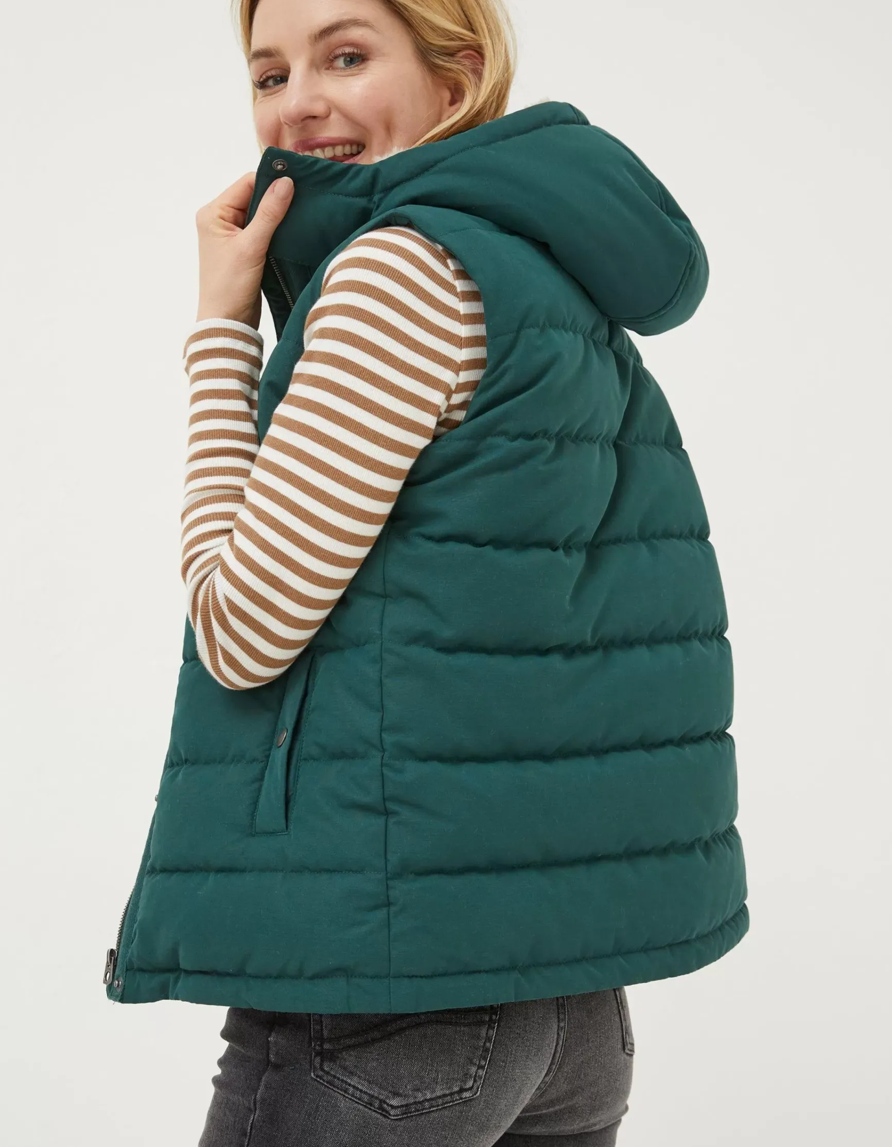 FatFace Hayley Gilet|Women Coats & Jackets