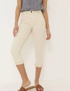 FatFace Hertford Skinny Denim Capri Crops|Women Jeans & Dungarees