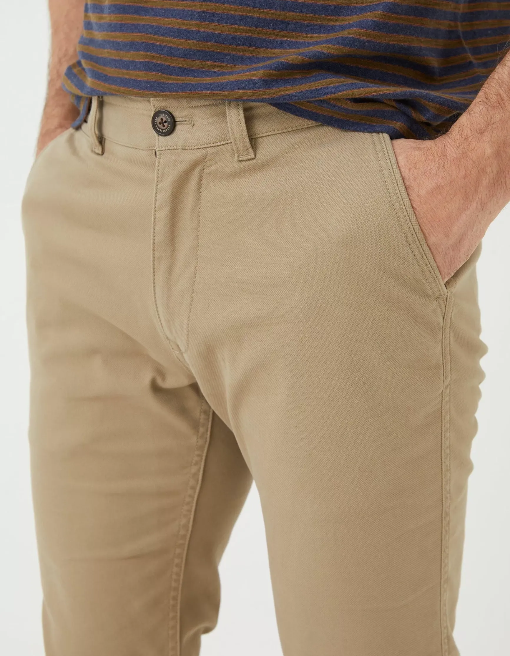 FatFace Heyshott Slim Textured Chinos|Men View All