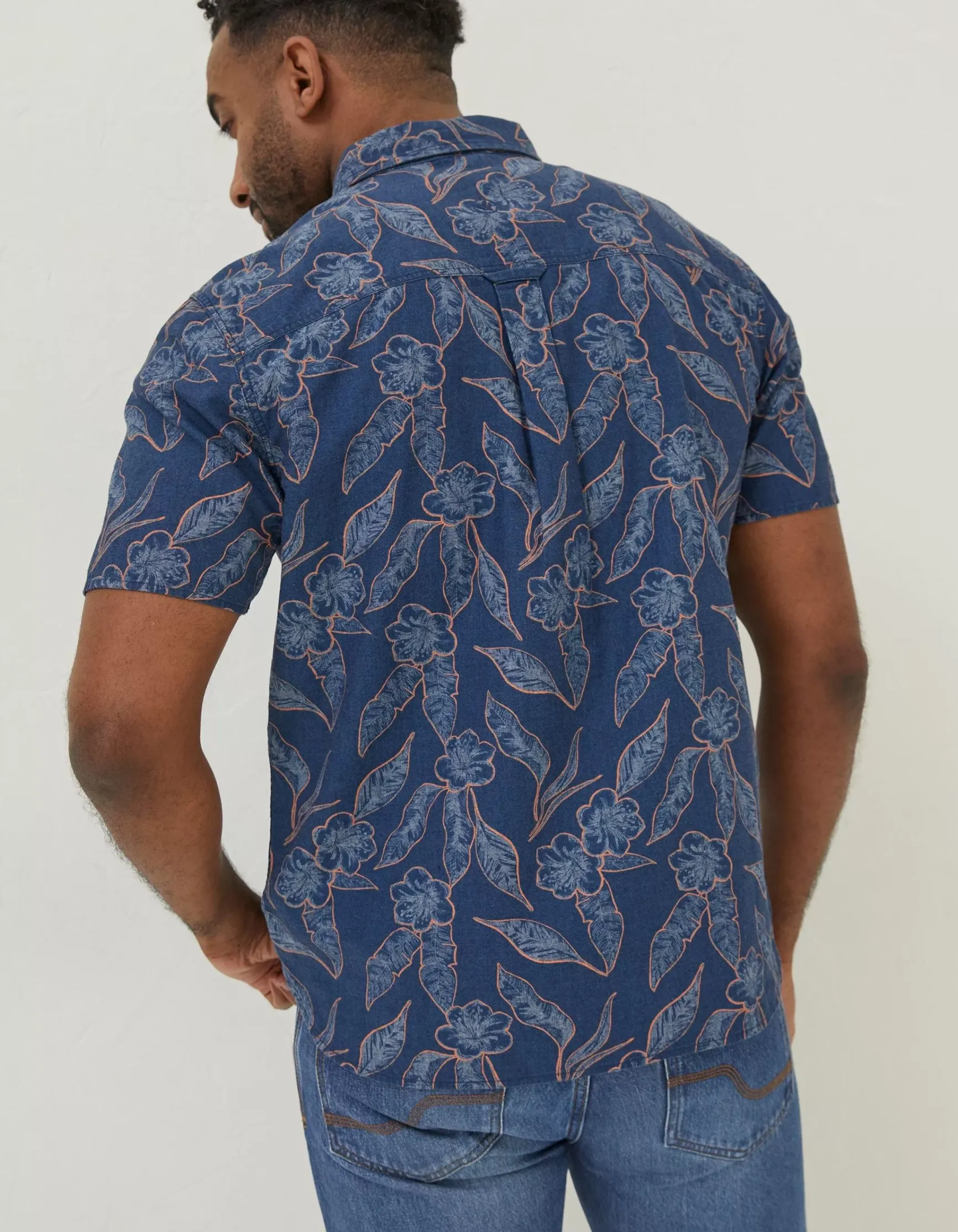 FatFace Hibiscus Print Shirt|Men Shirts