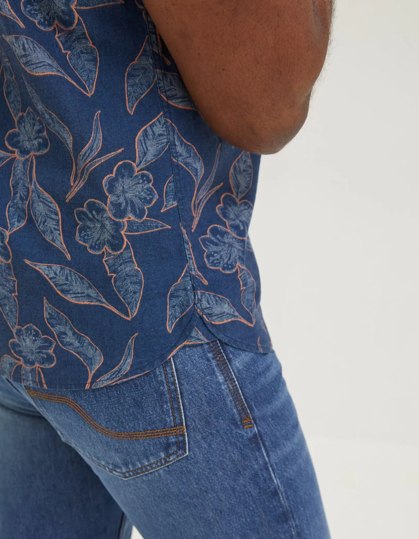 FatFace Hibiscus Print Shirt|Men Shirts