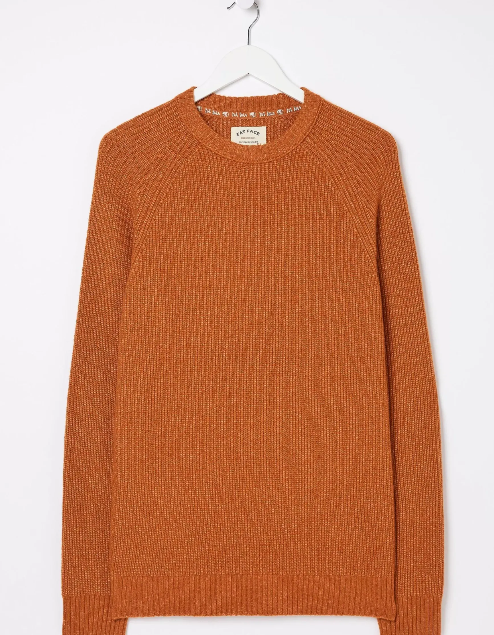 FatFace Hinton Crew Neck Jumper|Men Knitwear