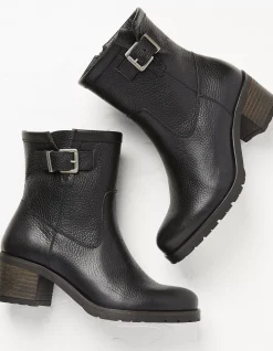 FatFace Hollie Mid Heel Leather Boots|Women View All