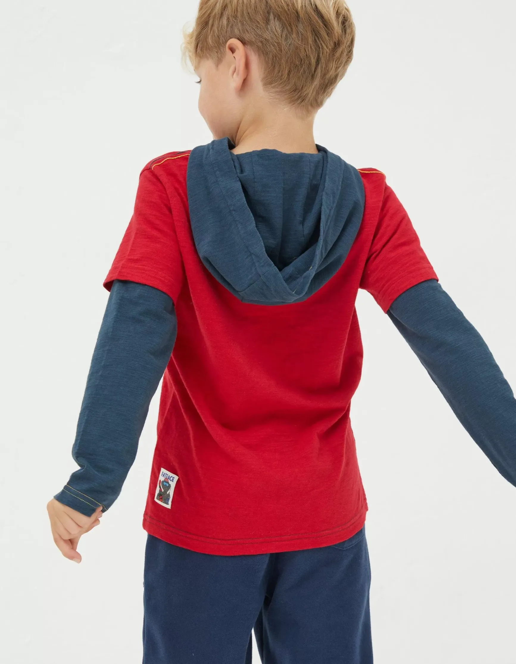 FatFace Hooded Ski Graphic T-Shirt|Boys View All
