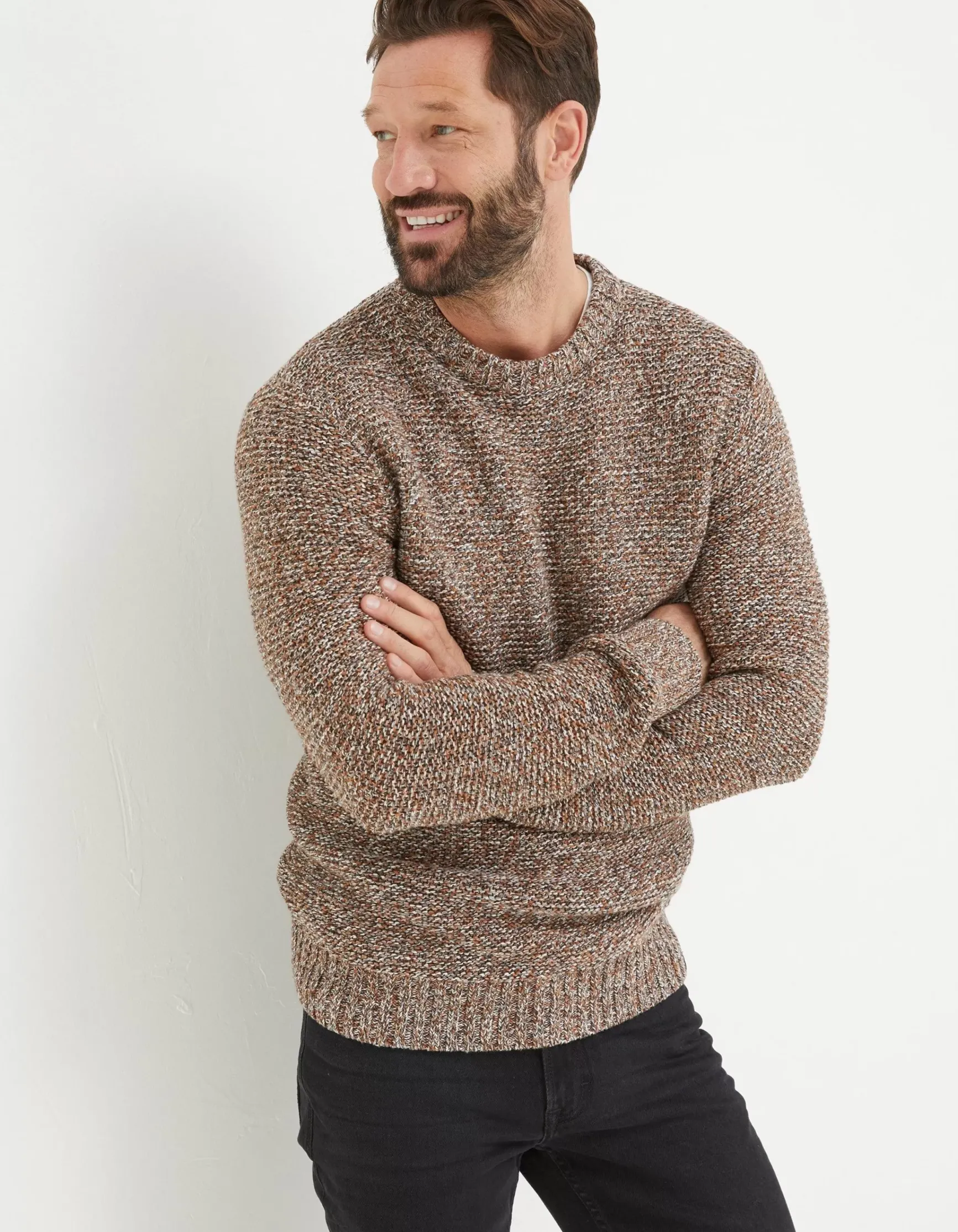 FatFace Hove Crew Jumper|Men Knitwear