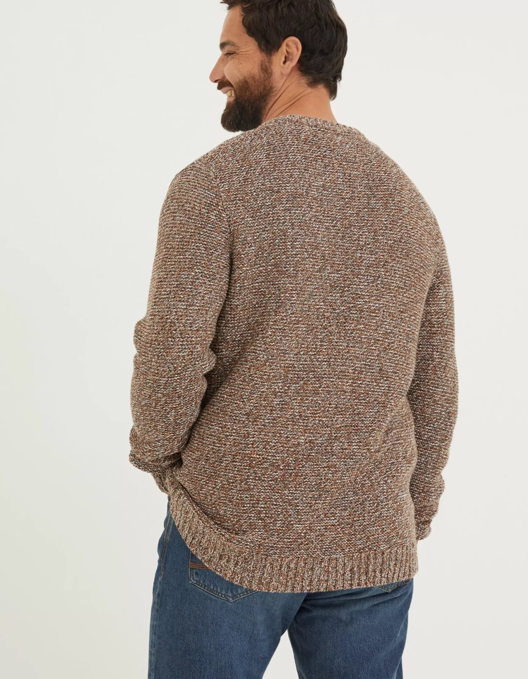 FatFace Hove Crew Jumper|Men Knitwear