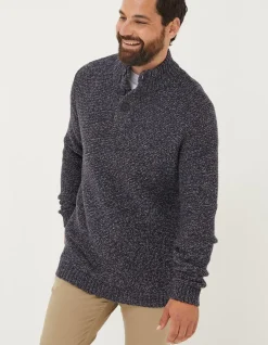 FatFace Hove Half Neck Jumper|Men View All