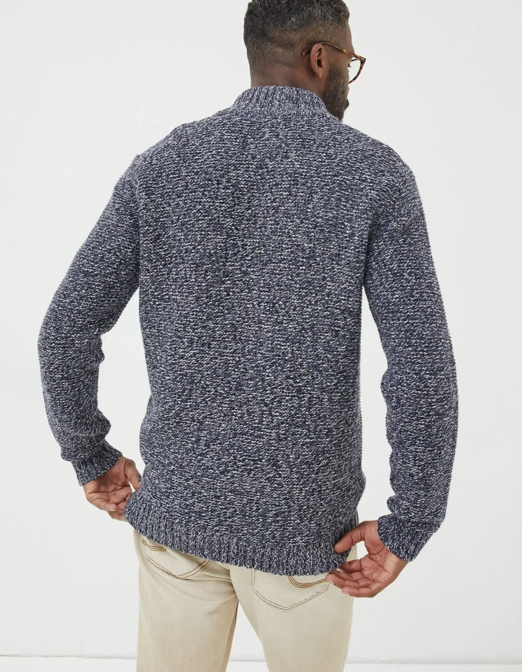 FatFace Hove Half Neck Jumper|Men View All