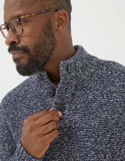 FatFace Hove Half Neck Jumper|Men View All