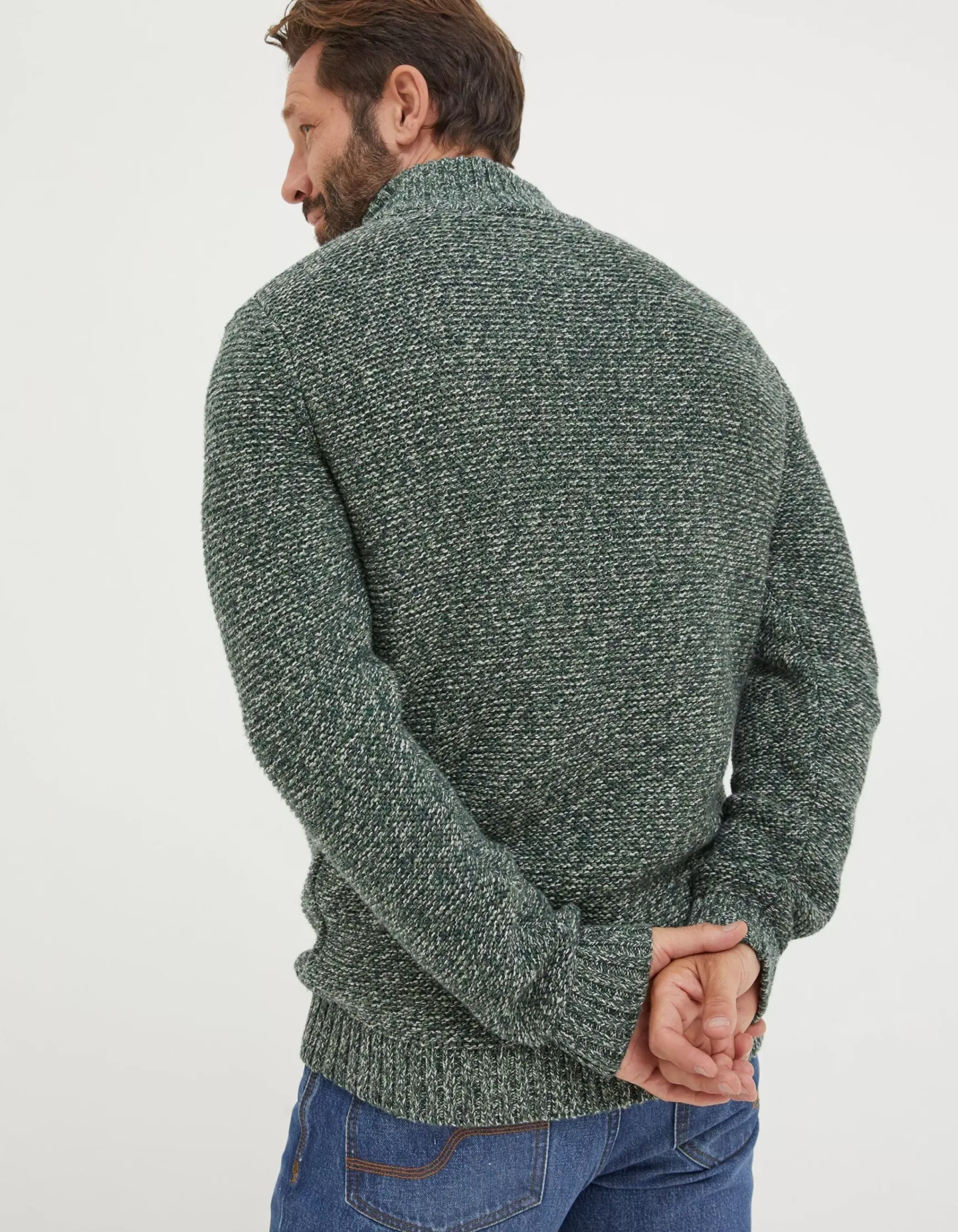 FatFace Hove Half Neck Jumper|Men View All