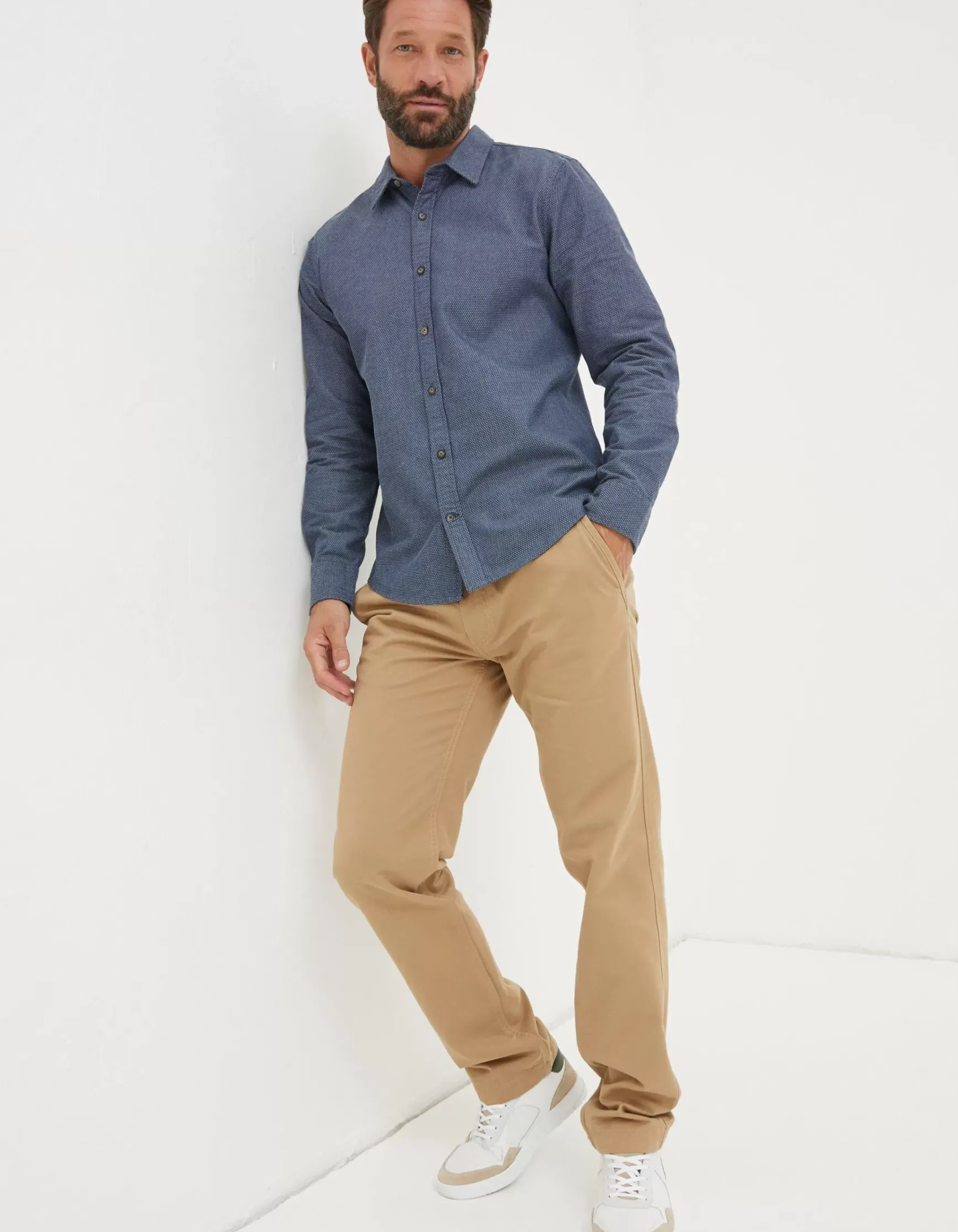 FatFace Hythe Dobby Shirt|Men View All