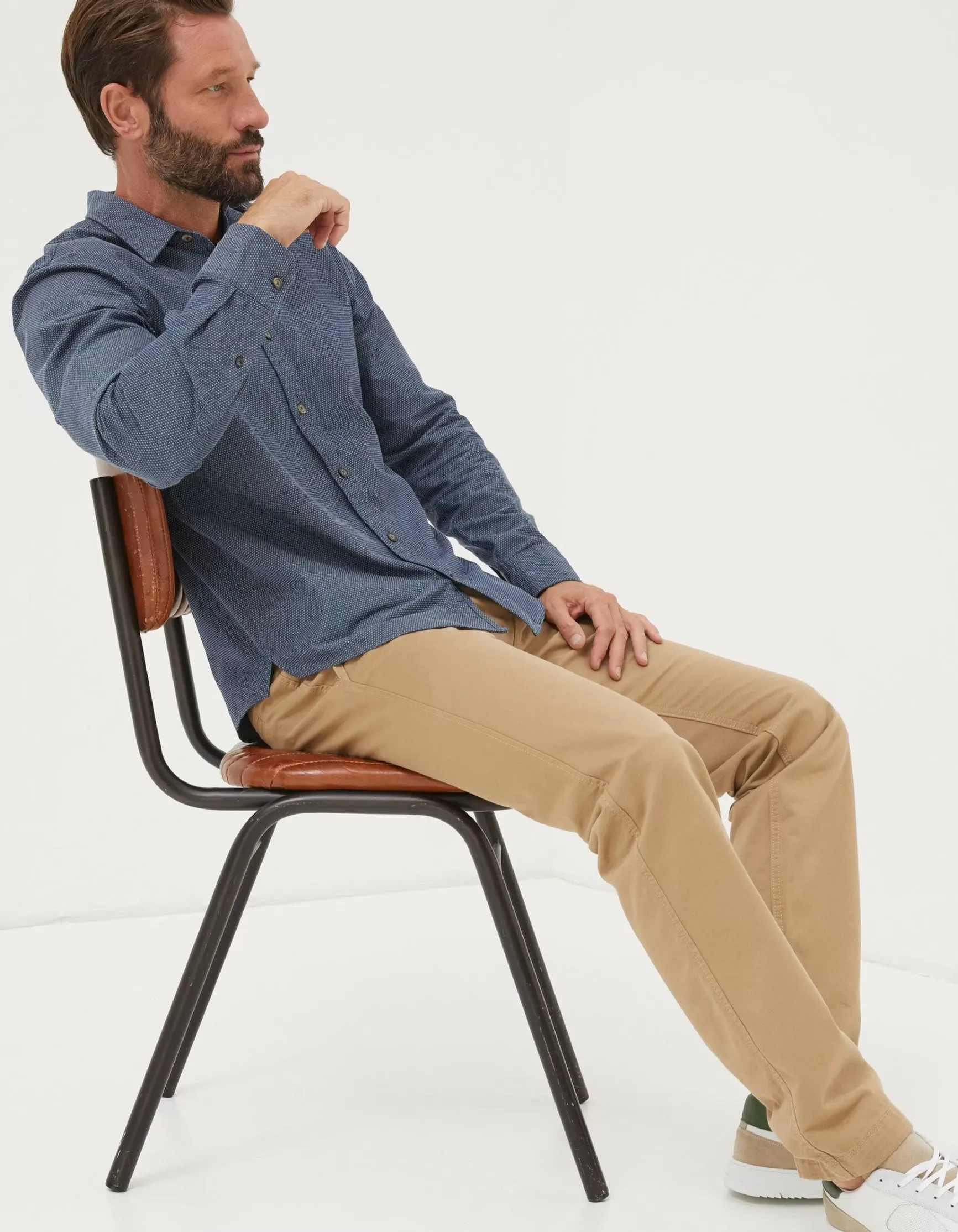 FatFace Hythe Dobby Shirt|Men View All