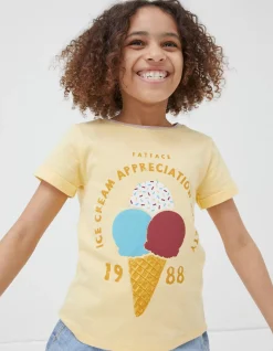 FatFace Ice Cream T-Shirt|Girls View All