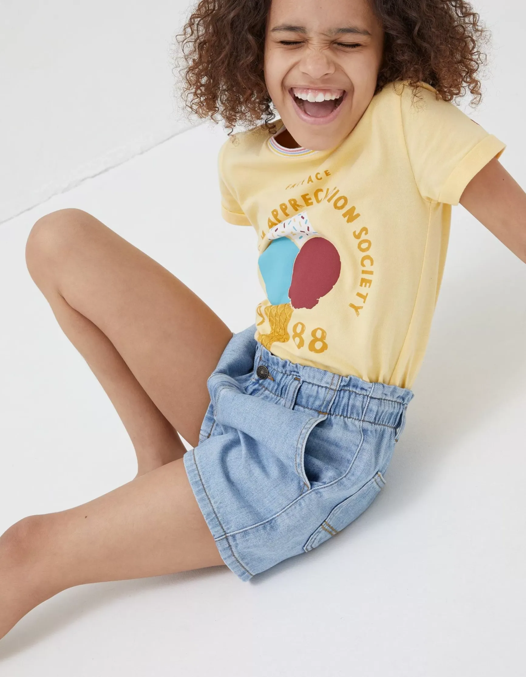 FatFace Ice Cream T-Shirt|Girls View All