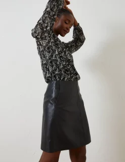 FatFace Ida Leather Skirt|Women View All