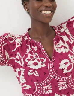 FatFace Imogen Broderie Floral Blouse|Women View All