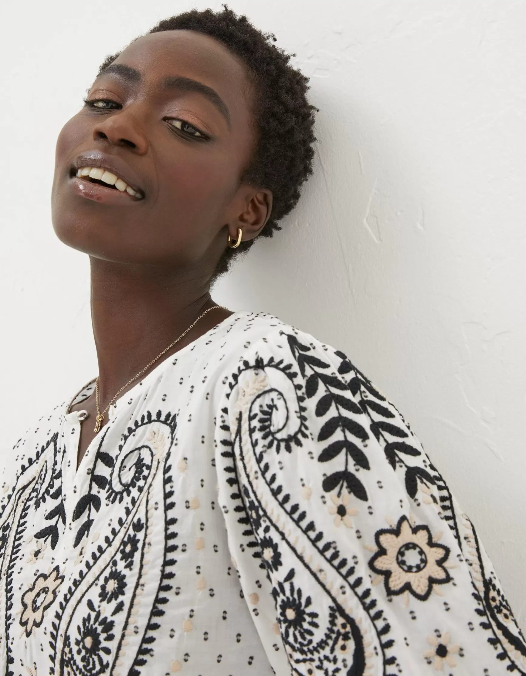 FatFace Imogen Embroidered Blouse|Women View All