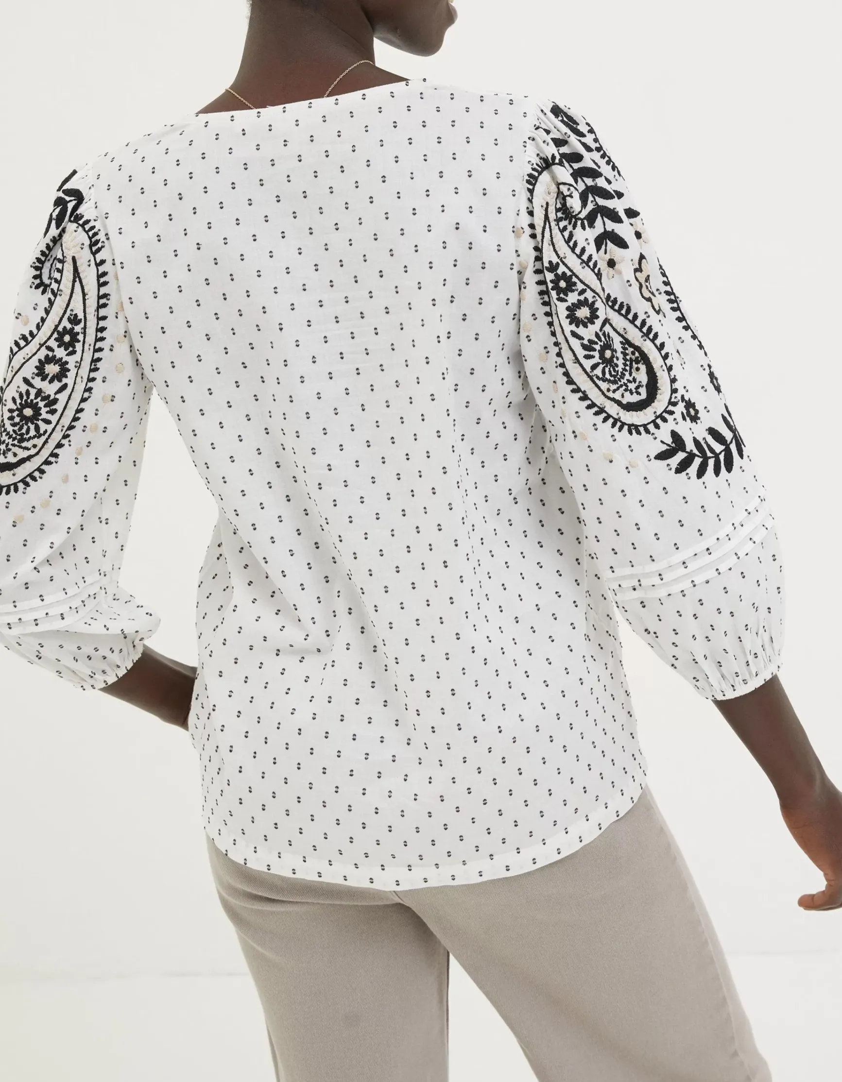 FatFace Imogen Embroidered Blouse|Women View All