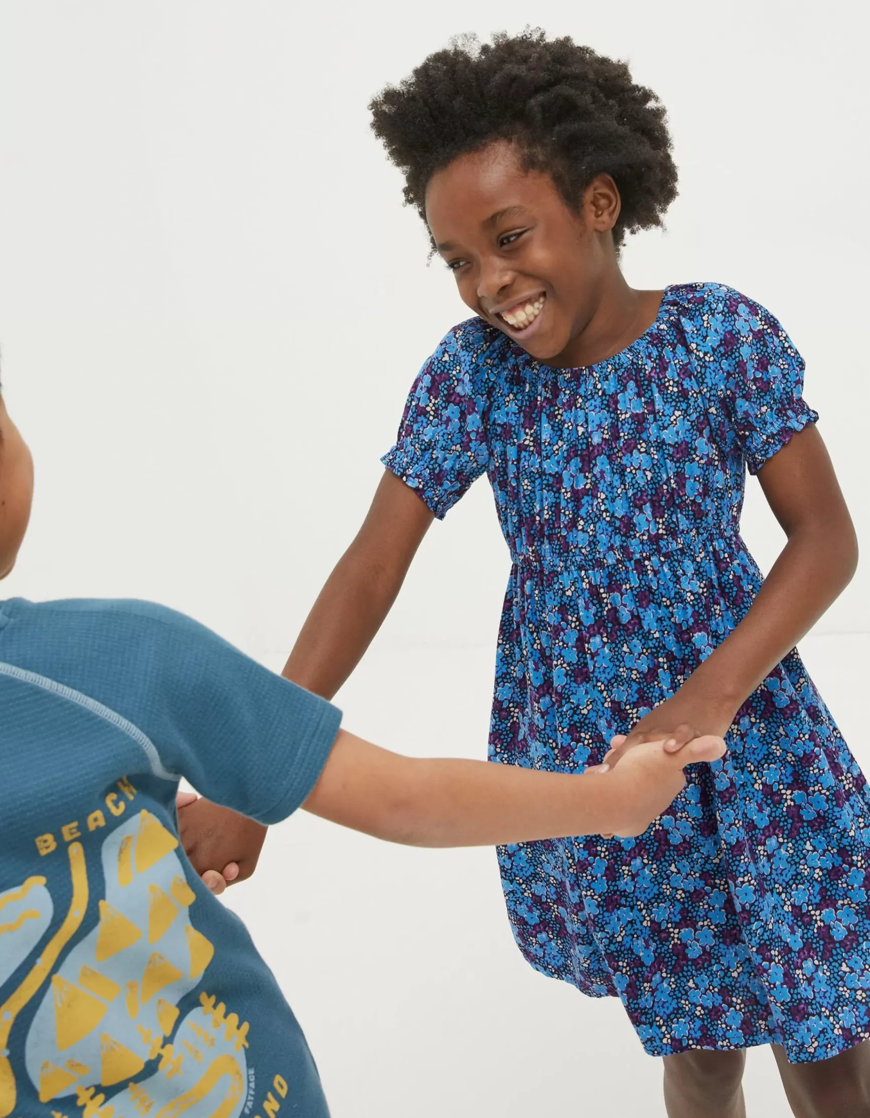 FatFace Ink Floral Printed Midi Dress|Girls View All