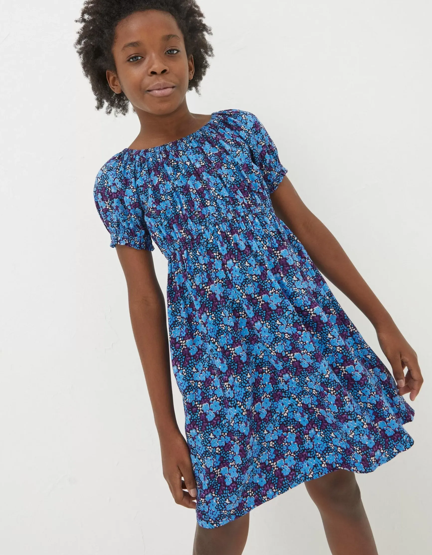 FatFace Ink Floral Printed Midi Dress|Girls View All