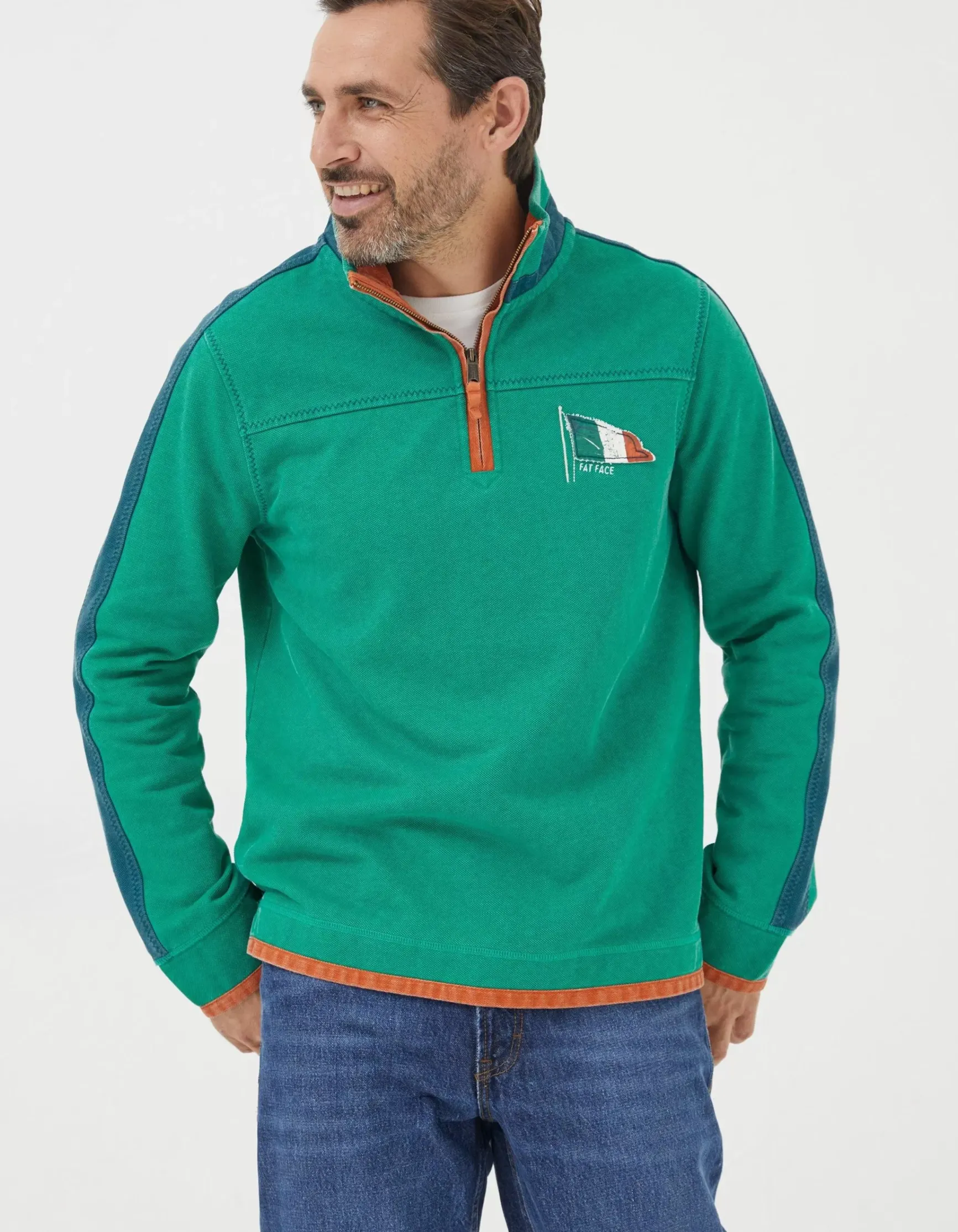 FatFace Ireland Nation Airlie Sweatshirt|Men Sweatshirts & Hoodies