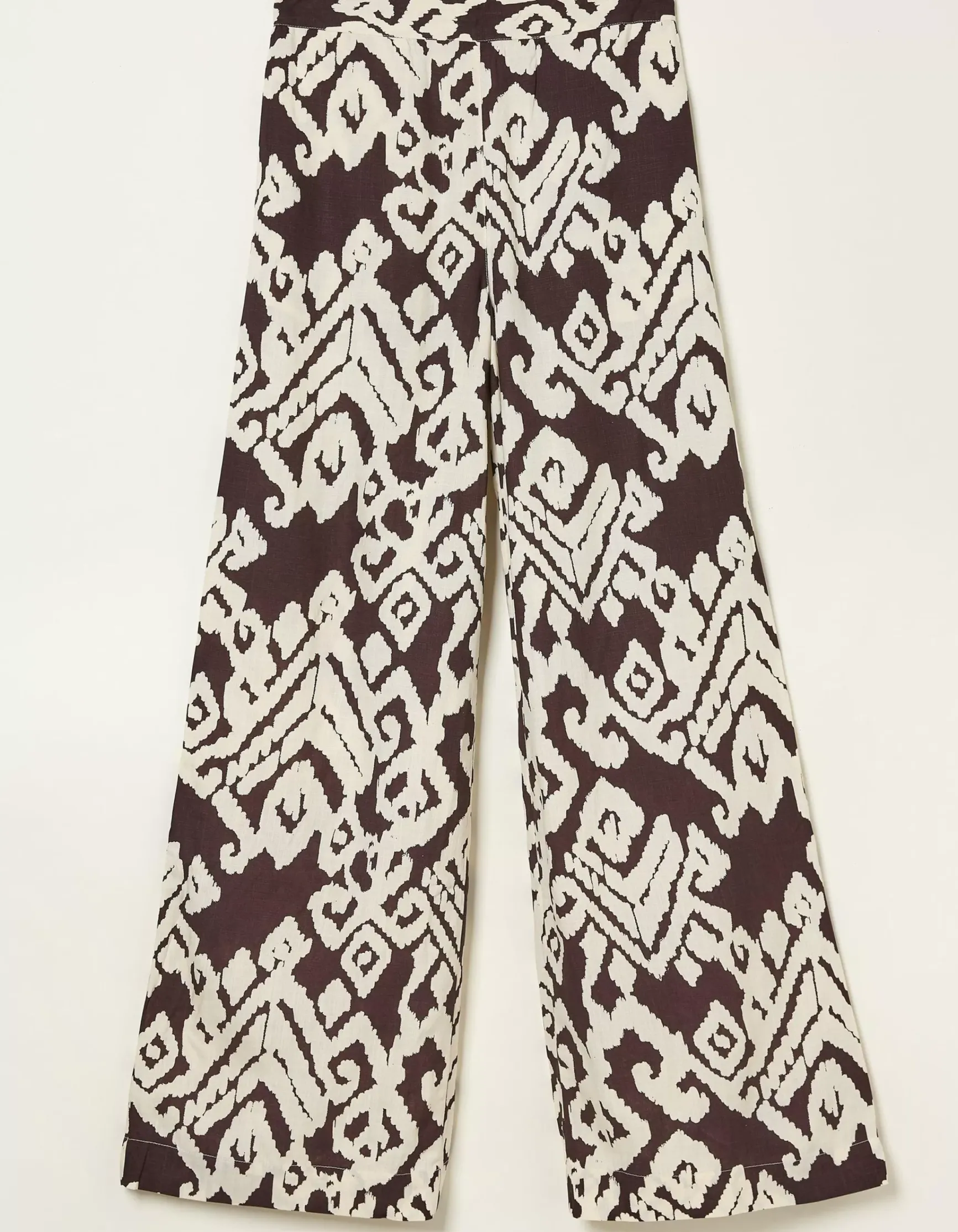 FatFace Isla Ikat Wide Leg Trouser|Women Trousers & Leggings