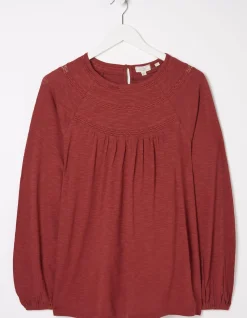 FatFace Isla Lace Top|Women Tops & T-Shirts