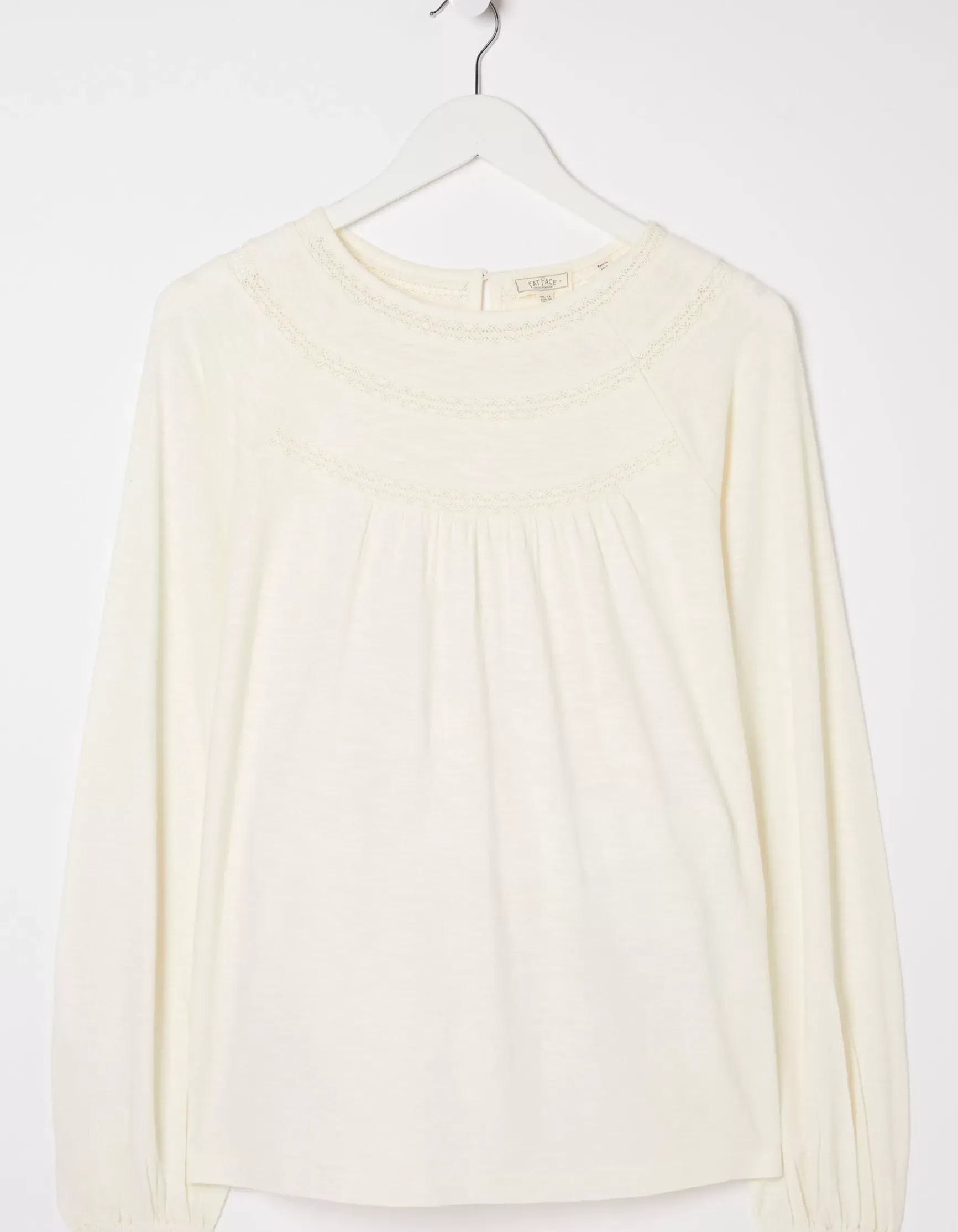 FatFace Isla Lace Top|Women Tops & T-Shirts