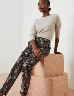 FatFace Isobelle Jacquard Trousers|Women Trousers & Leggings