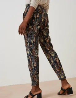 FatFace Isobelle Jacquard Trousers|Women Trousers & Leggings