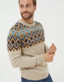 FatFace Ives Crew Jumper|Men Knitwear