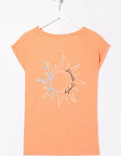 FatFace Ivy Breathe Deeply Graphic T-Shirt|Women Tops & T-Shirts