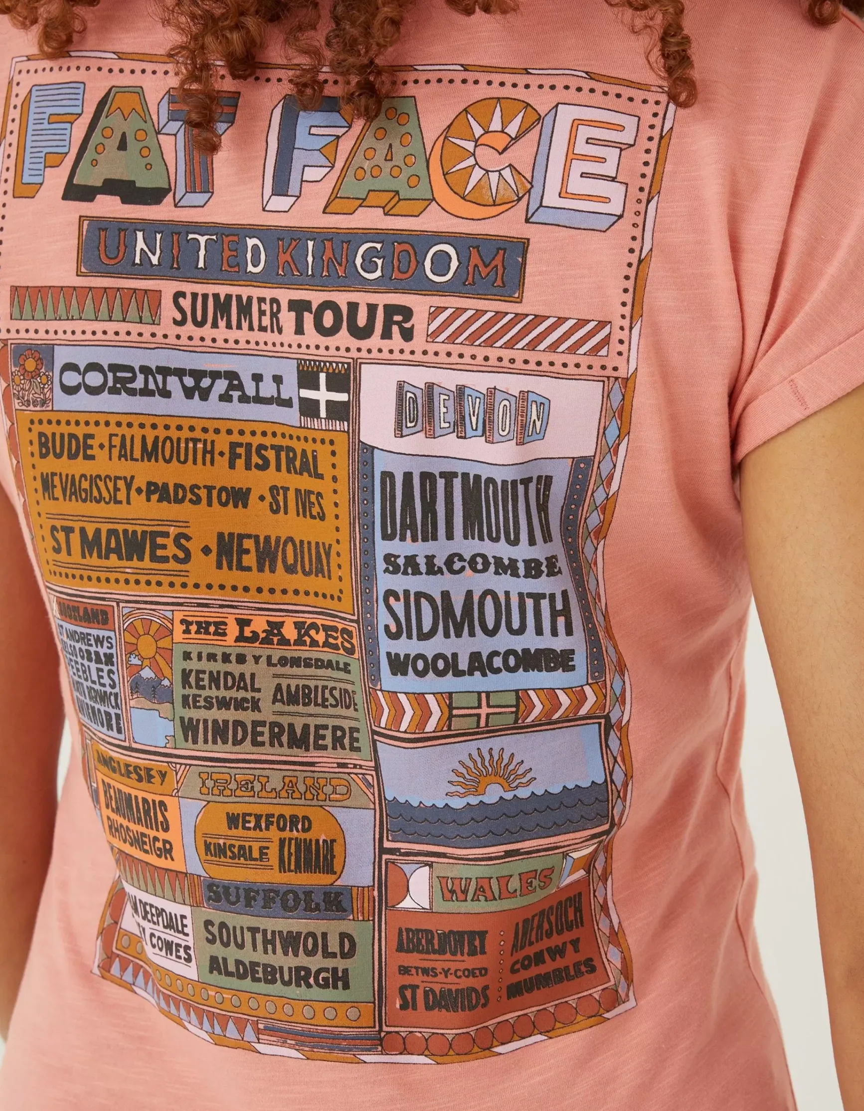FatFace Ivy Festival T-Shirt|Women Tops & T-Shirts